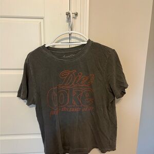 Coca Cola Gray Short Sleeve Tee